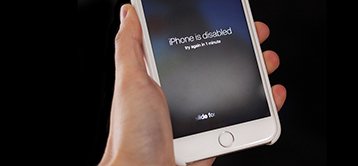 iPhone 7 Disabled Connect to iTunes service center in doha